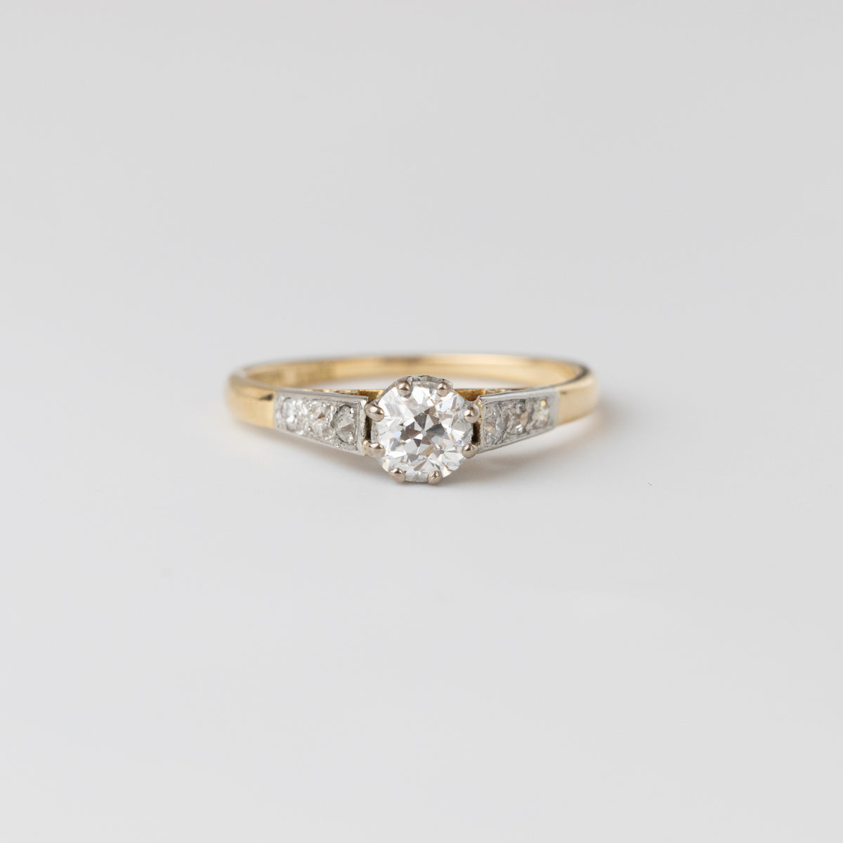 Old-Cut Diamond Engagement Ring