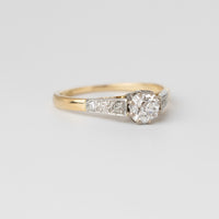 Old-Cut Diamond Engagement Ring