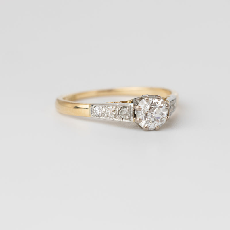 Old-Cut Diamond Engagement Ring