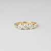 Vintage 1 Carat Diamond Trilogy Ring