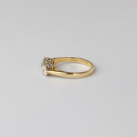 Vintage 1 Carat Diamond Trilogy Ring