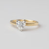 0.90 Carat Heart Diamond Ring