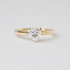0.90 Carat Heart Diamond Ring