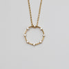 18K Gold Diamond Pendant