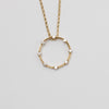 18K Gold Diamond Pendant