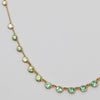 Multi-Coloured Emerald And Diamond Necklace