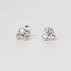 Trilogy Diamond Studs Front