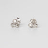 Trilogy Diamond Bezel Set Studs 0.60ct GSI