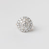 Vintage Diamond Cluster Ring