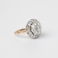 Vintage Diamond Cluster Ring