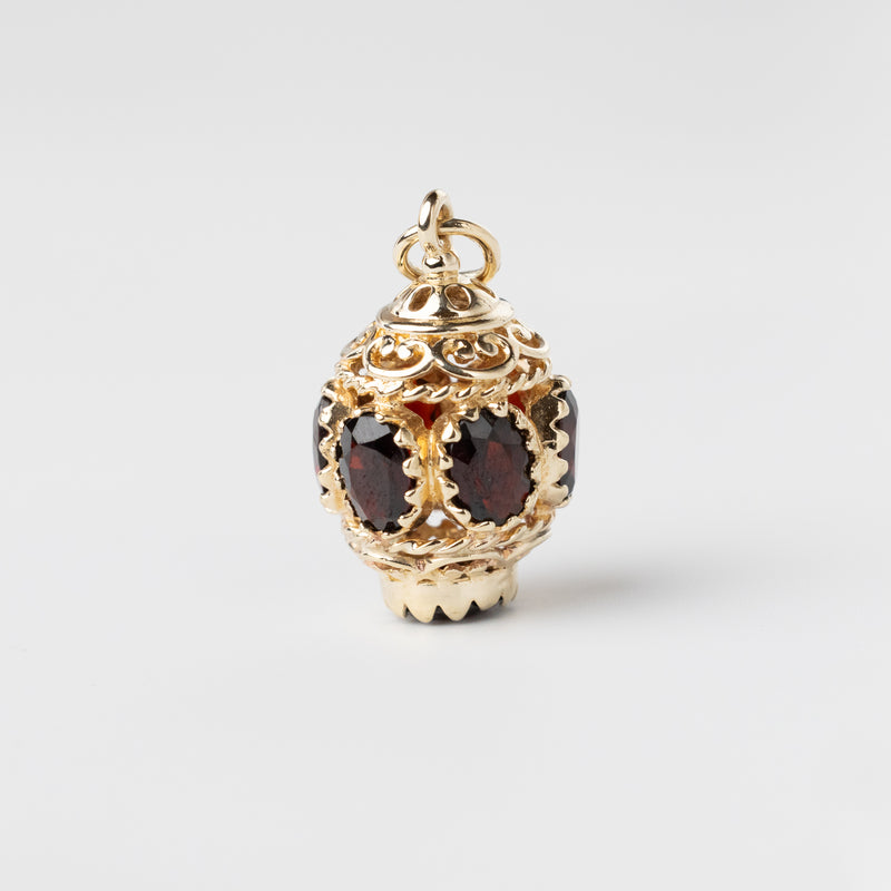 Vintage Garnet Pendant