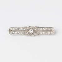 Art Deco Diamond Brooch