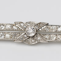 Art Deco Diamond Brooch