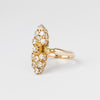Vintage Marquise Diamond Cluster Ring