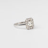 Art Deco Mine Cut Diamond Ring