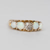 Antique Opal And Diamond Ring