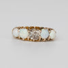 Antique Opal And Diamond Ring