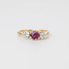 Vintage Ruby And Diamond Ring