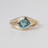 Teal Tourmaline Ring