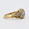 vintage gold ring left side