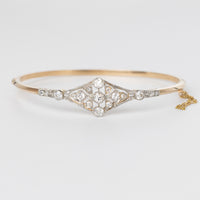 Antique Art Deco Diamond Bangle