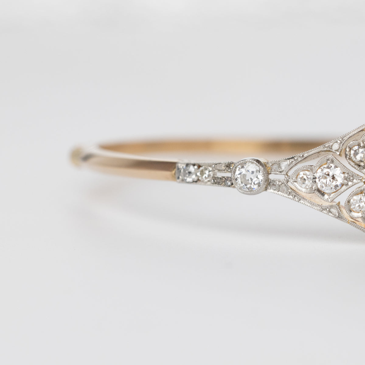 Antique Art Deco Diamond Bangle