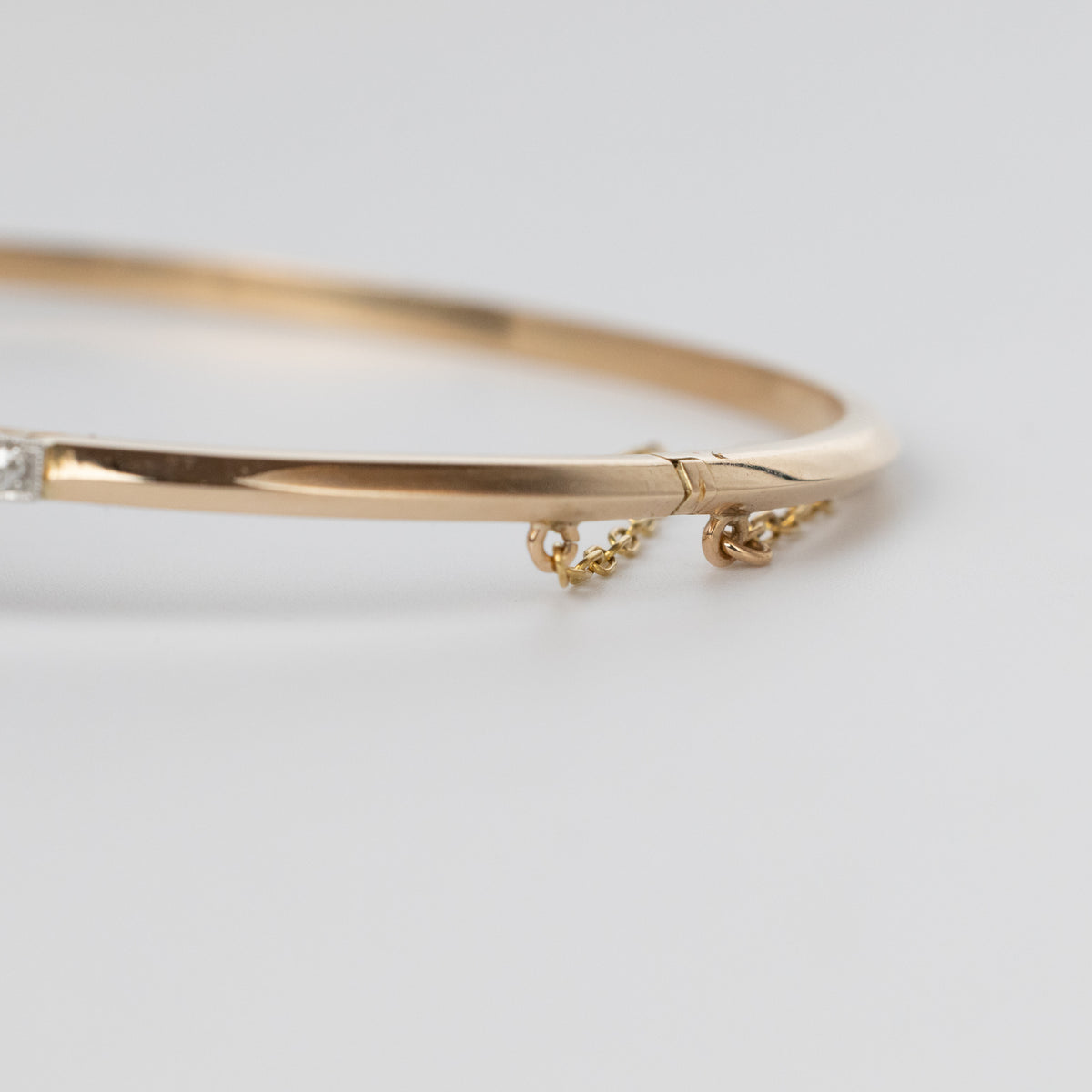 Antique Art Deco Diamond Bangle