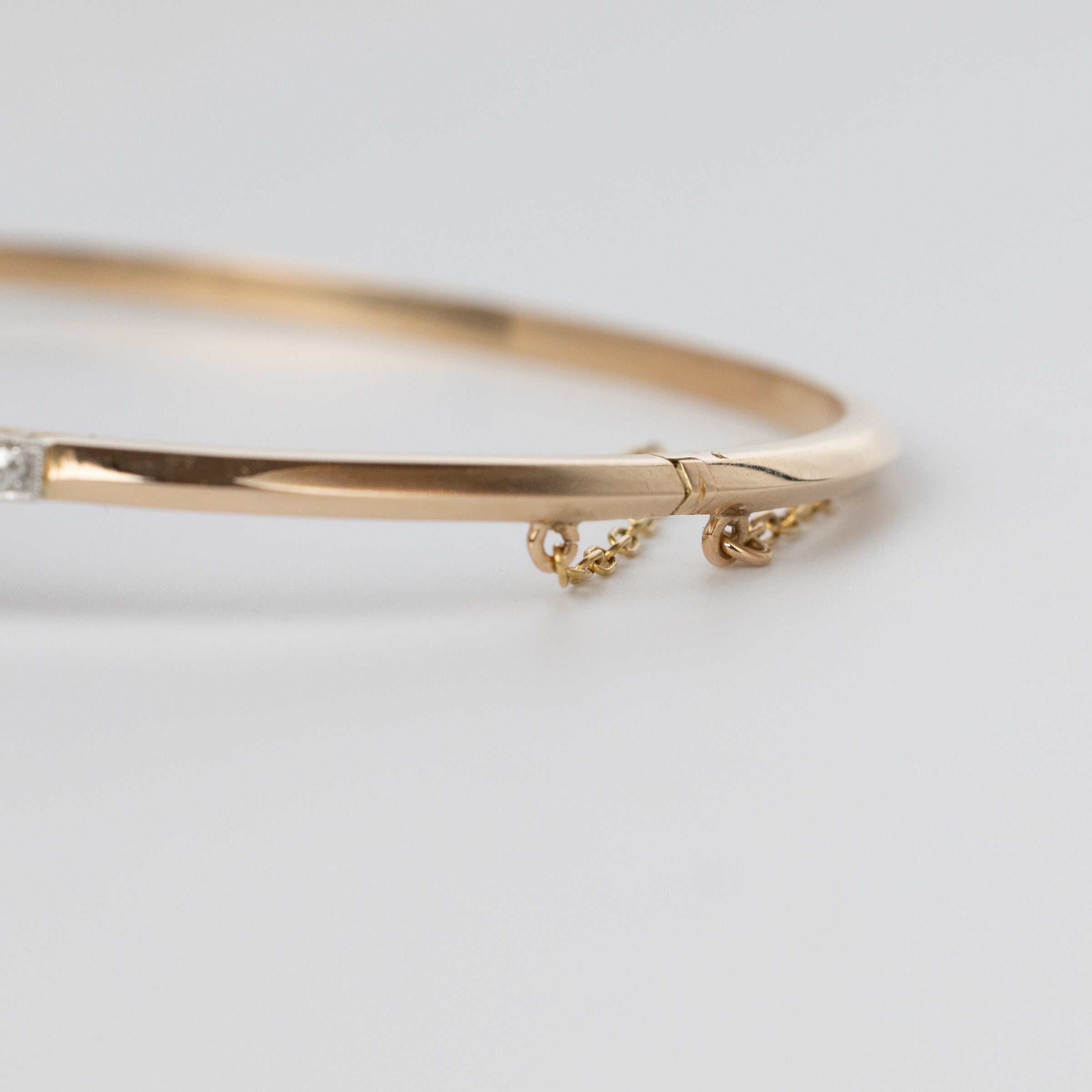 Antique Art Deco Diamond Bangle