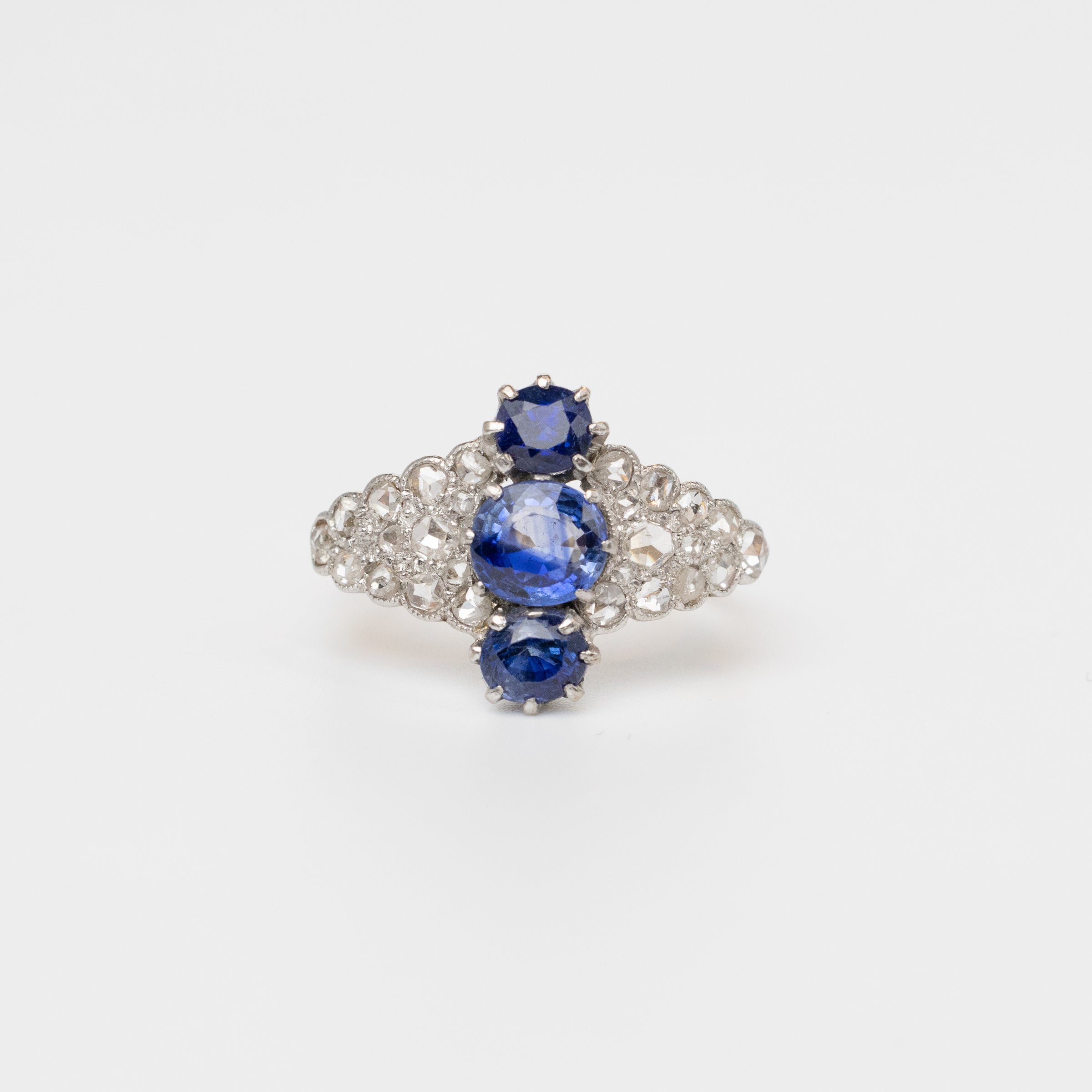 Edwardian Sapphire And Diamond Ring