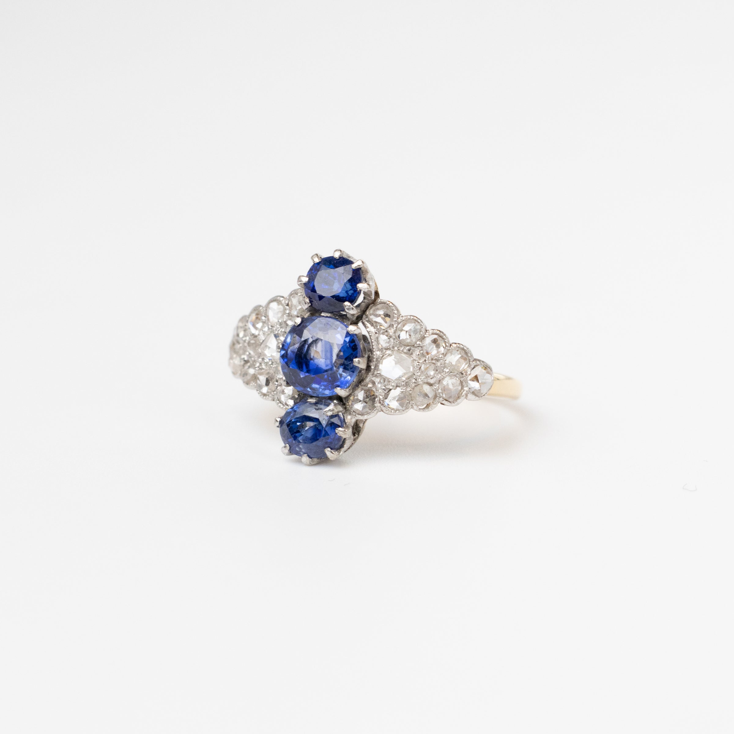 Edwardian Sapphire And Diamond Ring