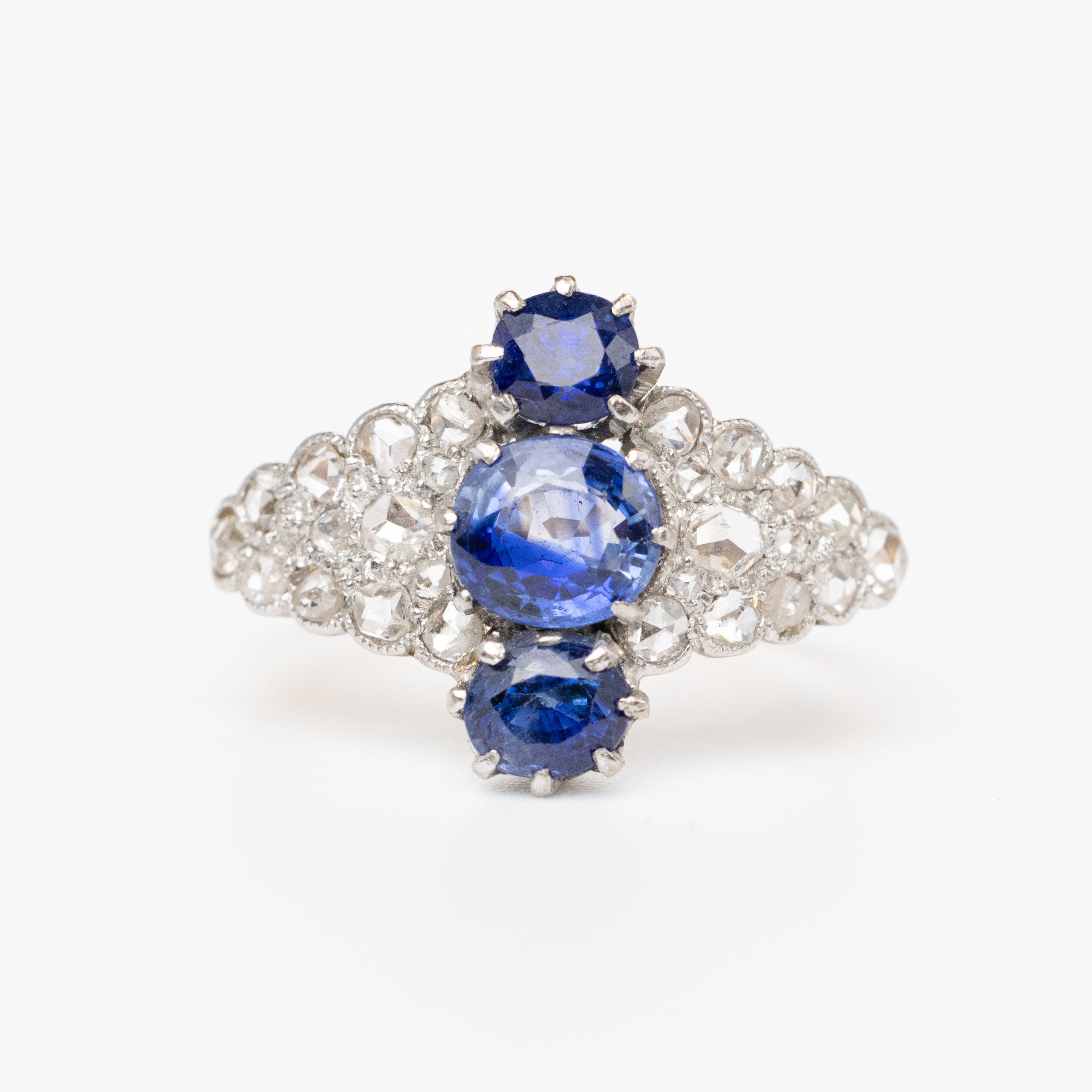 Edwardian Sapphire And Diamond Ring