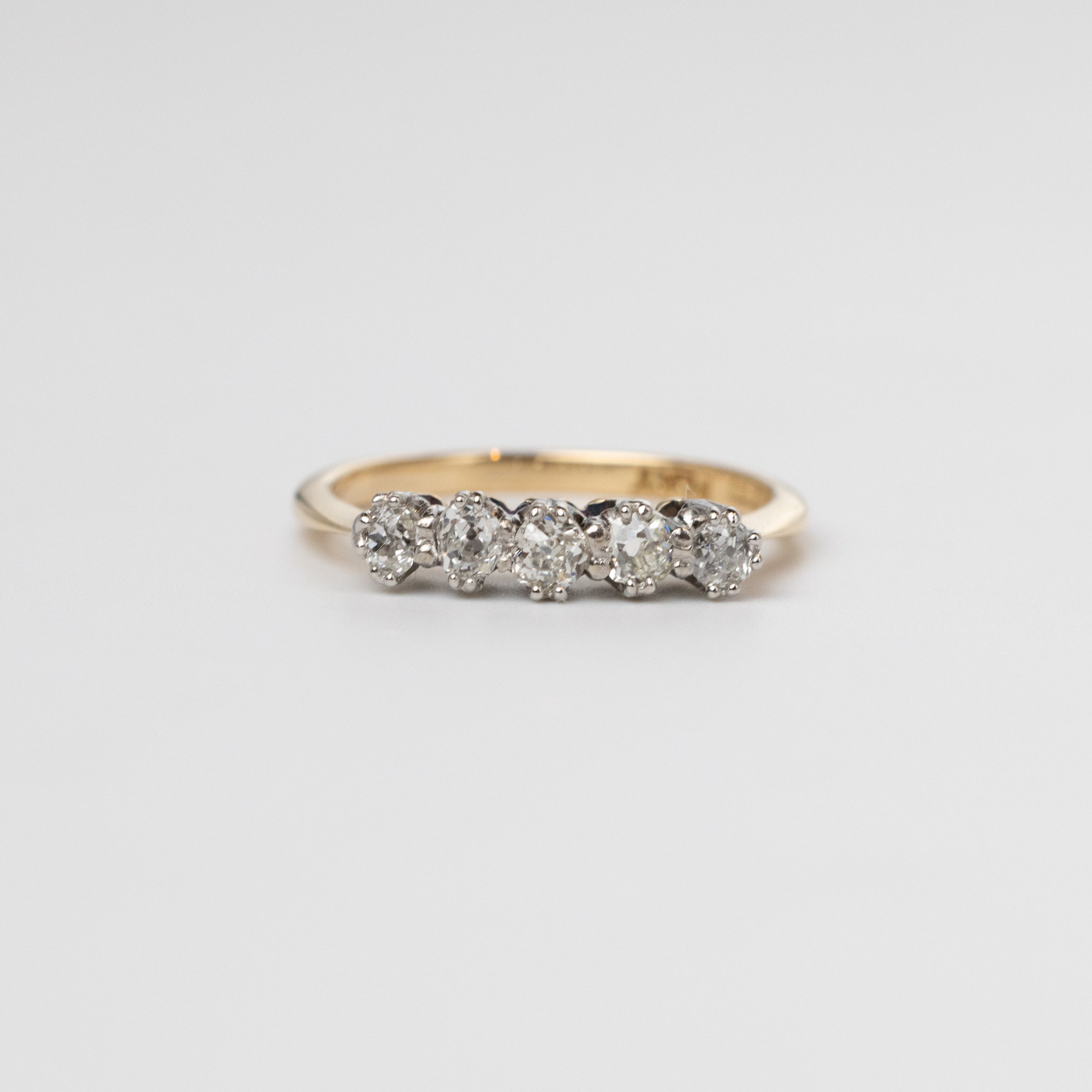 Victorian Old-Cut Diamond Engagement Ring