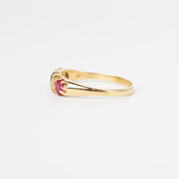 Ruby And Old-Cut Diamond Ring