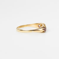 Ruby And Old-Cut Diamond Ring