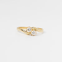Diamond Twist Engagement Ring