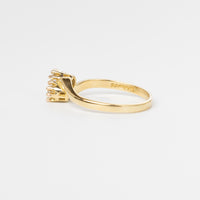 Diamond Twist Engagement Ring