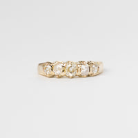 Mine-Cut Diamond Eternity Ring