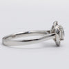 A Pretty Platinum Diamond Halo Ring