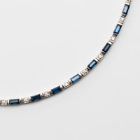 Sapphire And Diamond Bracelet