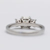 Stunning Platinum Trilogy Radiant Cut Diamond Ring