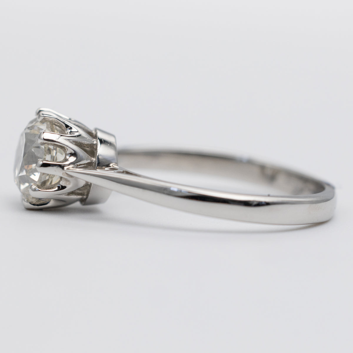 vintage engagement ring right side