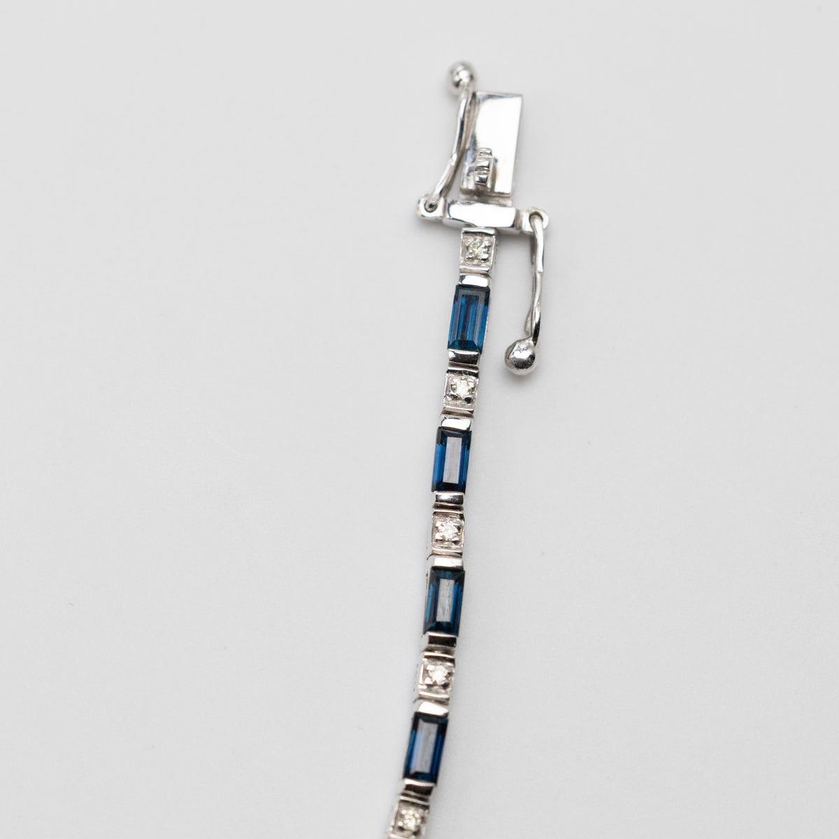 Sapphire And Diamond Bracelet