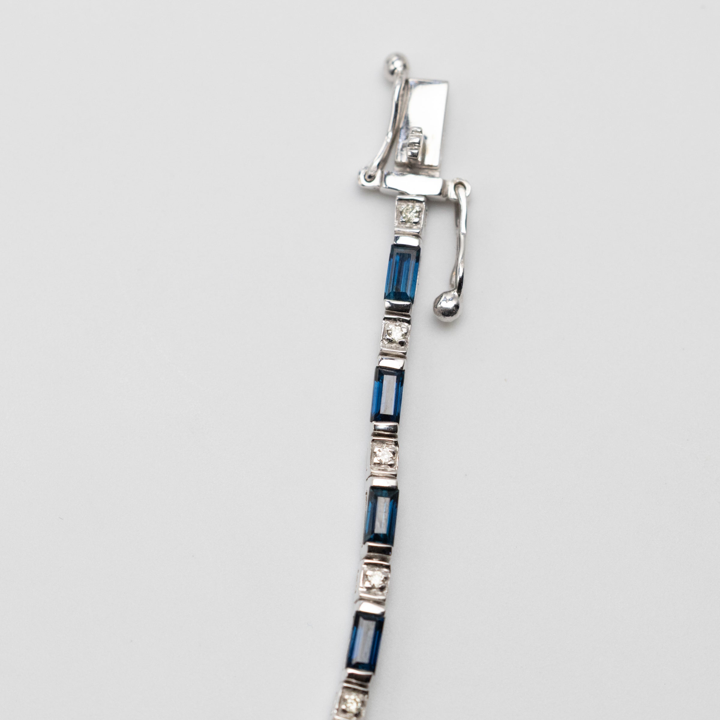 Sapphire And Diamond Bracelet