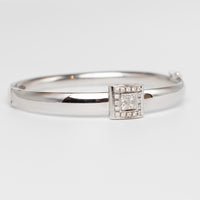 Modern Design Diamond Bangle