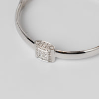 Modern Design Diamond Bangle