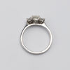 Stunning Platinum Trilogy Radiant Cut Diamond Ring