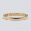 18K Yellow Gold .50ct Diamond Eternity Ring