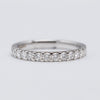 Gorgeous 18K White Gold .50ct Diamond Eternity Ring