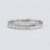 Gorgeous 18K White Gold .50ct Diamond Eternity Ring