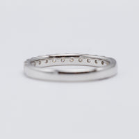 Gorgeous 18K White Gold .50ct Diamond Eternity Ring